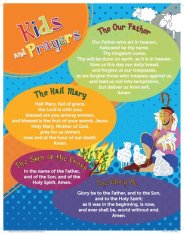 Kids & Prayers - Prayer Card, Catholic (25 pack)